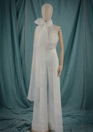 Vestido de novia Jose Fuentes – Atelier Bride – Halter Modelo Alba