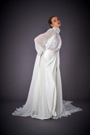 Abrigo Capa Novia Modelo Bluma