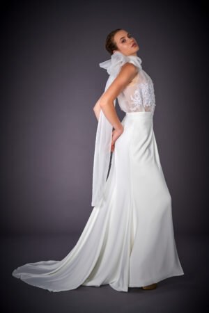 Conjunto Novia Halter & Falda