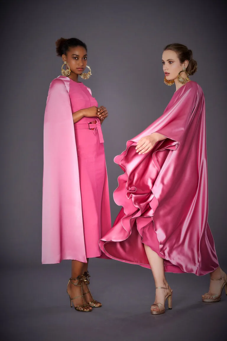 Vestido de fiesta Jose Fuentes – Icónic Fiesta – Modelo Vestido Muna + Modelo Vestido Lola